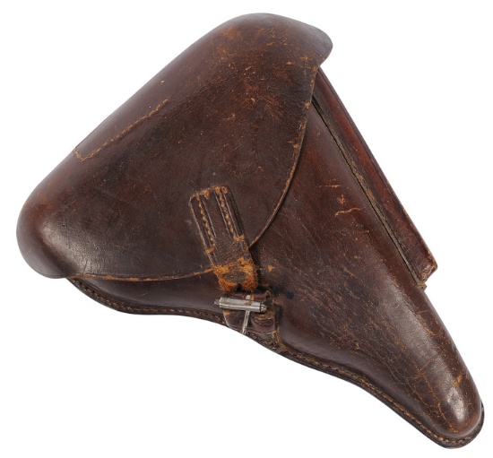 *German Military WWII era P-08 Luger Pistol Flap Holster (APL)