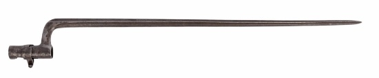 Netherlands M1871 Cruciform 11.4mm Beaumont Socket Bayonet (MAT)