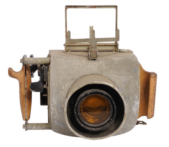 Original *German WWII era Luftwaffe Aerial Camera Handkammer Hk 12.5cm (JAS)