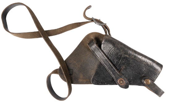 Rare Bolen Leather Prod. US Navy WWII Pilots Smith & Wesson Victory Model Holster (APL)