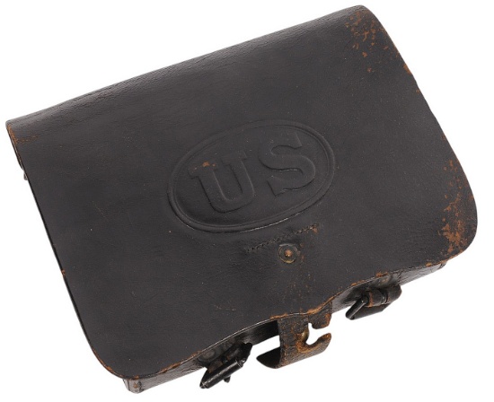 US Army Civil War issue Carbine Cartridge Pouch  (C2M)