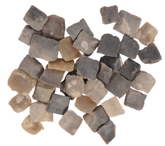 Vintage Group Lot of Shaped Flints for a Flintlock Rifle (HRT)