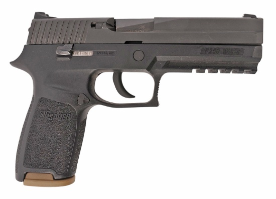 Sig Sauer P250 Full Size 9mm Double Action Semi Auto Pistol FFL# EAK140670 (PAT1)