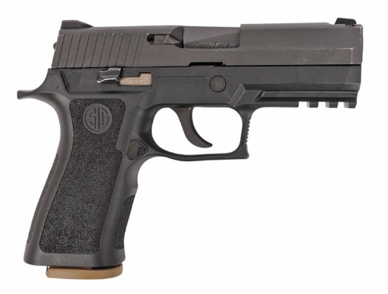 Sig Sauer P250 Compact 9mm Double Action Semi Auto Pistol FFL #EAK096280 (PAT1)