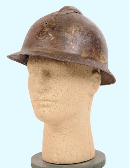 French WWI Model 1915 Adraian Helmet (A)
