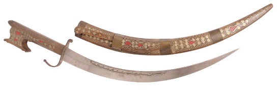 Moroccan Nimcha Steel Dagger/Sword(F3L)