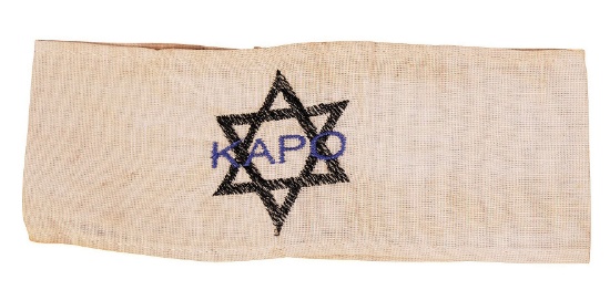 *German WWII Jewish Kapo Armband ( A)
