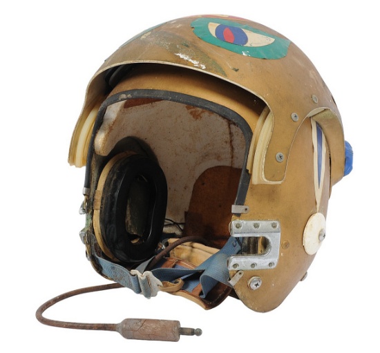 Named Cold War Era US Navy Pilots Helmet with Avionics (D4E)