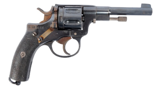 Swedish Husqvarna Model 1887 Nagant 7.5mm Double Action Revolver FFL 8590 (KDC1)