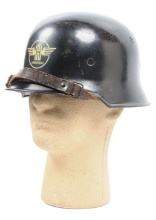 *German WWII "Hanomag" Luftschutz M34 Helmet (JAS)