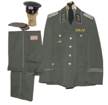 Cold War East German "Felix Dzerzhinsky Guard Regiment" Dress Uniform ot of 5 (R2J)