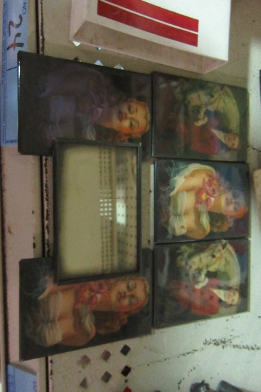 VINTAGE PORTRAIT HAND MIRRORS