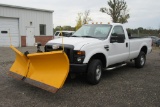 2010 FORD F-250 XL PICKUP TRUCK WITH MEYER V-PLOW