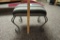 WROUGHT IRON FOOTSTOOL