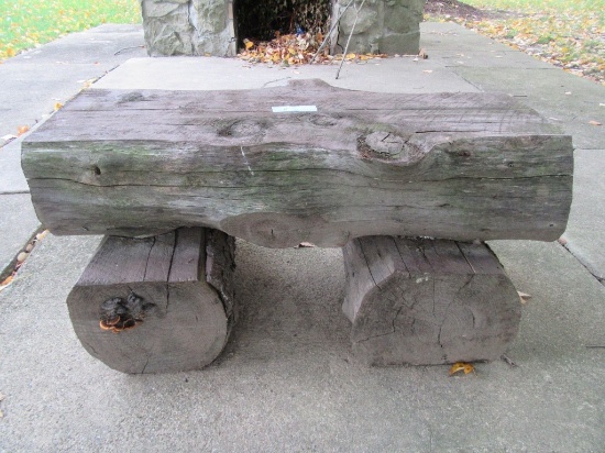 RUSTIC HOMEMADE BENCH