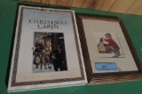 A CHRISTMAS CAROL BOOK BY CHARLES DICKENS AND NORMAN ROCKWELL PRINT