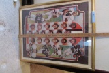 CLEVELAND BROWNS ALL-TIME ALL-STAR TEAM FRAMED POSTER