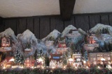 DEPARTMENT 56 DICKENS VILLAGE COLLECTION WITH ACCESSORIES AND BACKDROP - NO