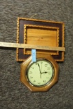 CLOCK AND PICTURE FRAME