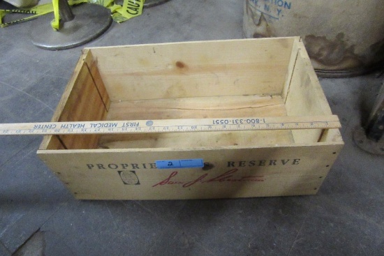 PROPRIETORS RESERVE WINE BOX