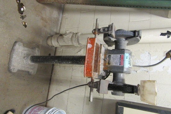 3/4 HORSEPOWER 8-INCH BENCH GRINDER WITH STAND