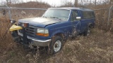 1994 Ford F 250 4X4. SNOW PLOW AND SALT SPREADER INCLUDED. 59792 MILES. Vin #  2FTHF26H5RCA38999.