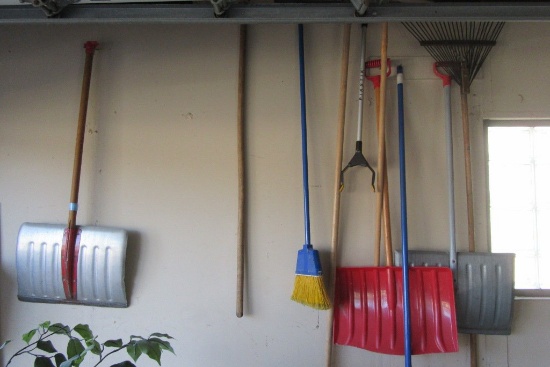 SHOVELS, BROOMS , AND OTHER HAND TOOLS