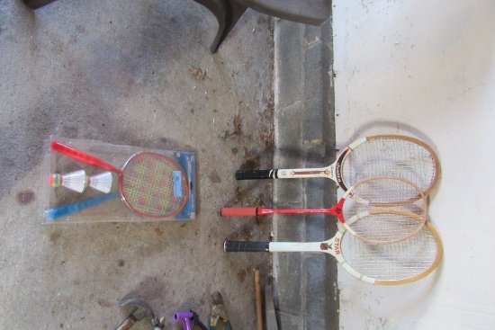 CHAMPION TENNIS RACKET AND OTHERS