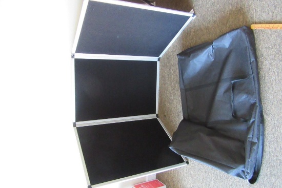 VELCRO TABLETOP DISPLAY BOARD WITH CARRYING CASE