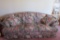 THREE CUSHION FLORAL SOFA BY J RAYMOND