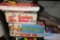 ASSORTED IDEAL GAMES. LINCOLN LOGS. TWISTER AND ETC