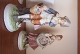 PAIR OF LEFTON MAN AND WOMAN FIGURINES