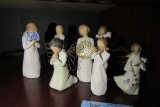 VARIETY OF WILLOW TREE FIGURINES