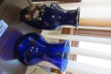 VASES AND CANDY DISH WITH CANDLE HOLDERS