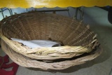 LARGE ROUND LAUNDRY BASKETS, LAUNDRY BAGS, AND ETC