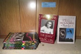 ASSORTED BOOKS - ANNE FRANK, TO KILL A MOCKINGBIRD, AND 6 PART STEPHEN KING