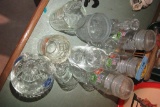 M&M COVERED CONTAINERS, ASSORTED MUGS, STEMWARE AND ETC