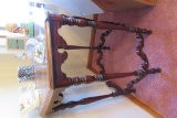 CARVED LEG OCCASIONAL TABLE