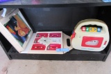 FISHER-PRICE CASSETTE PLAYER WITH DISNEY CASSETTES