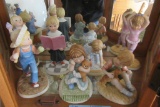 7 THE DAYS OF THE WEEK PORCELAIN CHILDREN FIGURINES BY LENOX