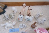 LEFTON CAT FIGURINES AND OTHERS