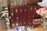 CHERRY COLONIAL CHEST ON CHEST