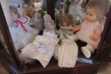 PLASTIC AND PORCELAIN DOLLS WITH ETC