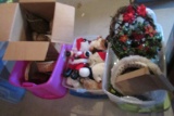 STUFFED ANIMALS, BASKETS, AND WREATHS