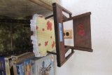 WOODEN HIGH CHAIR WITH PADDED SEAT