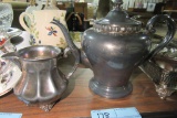 HOMAN MANUFACTURING COMPANY SILVERPLATE CREAMER AND CASTLE BY WM ROGERS 790