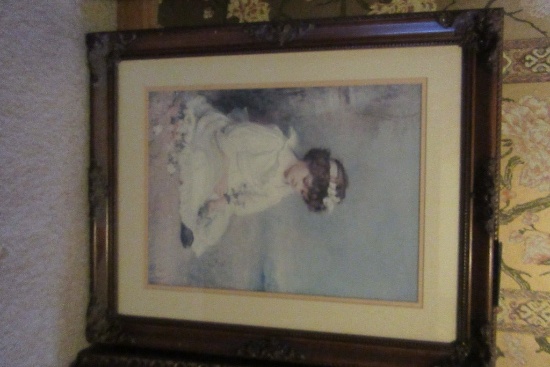 NOSTALGIC PRINT OF 1892 CHILD PICTURE