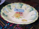 HAND-PAINTED FLORAL BOWL
