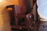 CHERRY STEP STOOL FOR BED