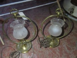 PAIR OF DECORATIVE TABLE LAMPS